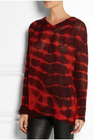 Thumbnail for your product : Stella McCartney Tie-dyed alpaca-blend sweater