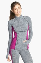 Thumbnail for your product : Hard Tail Colorblock Half Zip Jacket