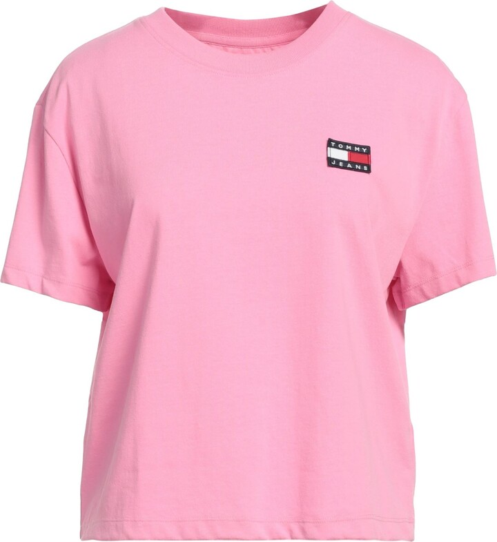 Tommy Jeans T-shirt Pink - ShopStyle