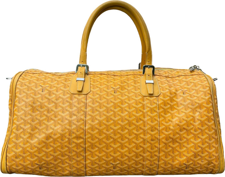 Goyard Croisière leather travel bag - ShopStyle