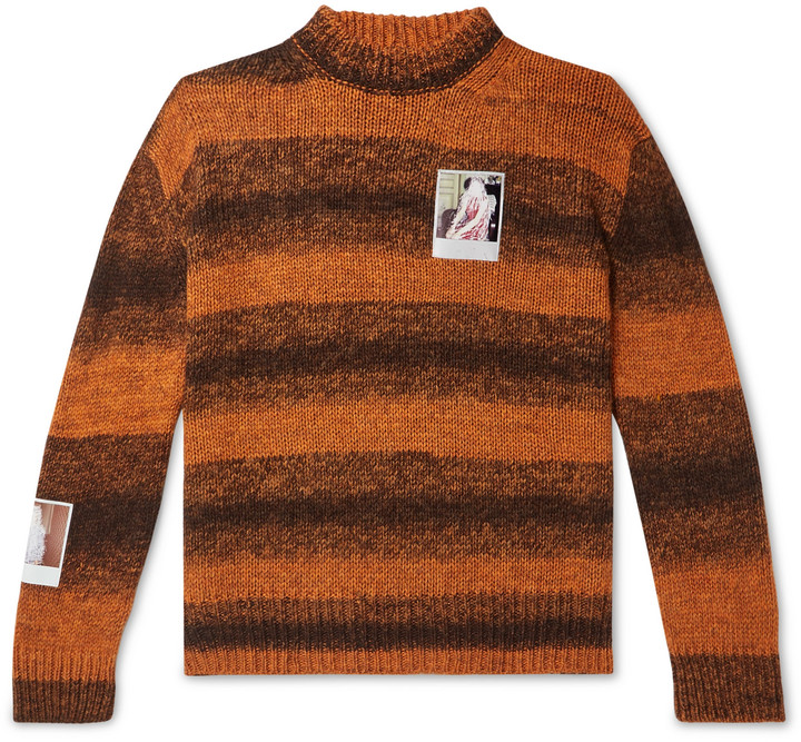 raf simons oversized knit