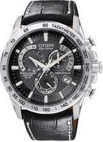 Thumbnail for your product : Citizen Eco-Drive Perpetual Chrono A.T Radio-Controlled Strap Mens Watch