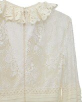 Thumbnail for your product : ZUHAIR MURAD Chantilly cotton lace midi dress