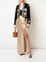 Thumbnail for your product : Nili Lotan Azalea silk slip skirt