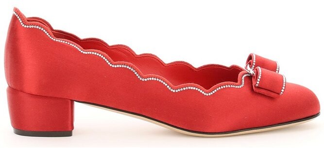 Red Designer Heel Shoes | Shop the world's largest collection of 