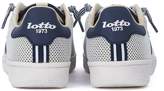 Thumbnail for your product : Lotto Leggenda Autograph Blue And White Leather And Mesh Sneaker
