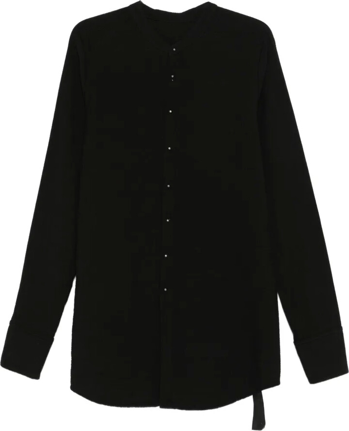 69 BY ISAAC SELLAM Button Trim Shirt