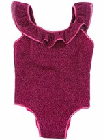 Thumbnail for your product : Oséree Kids Ruffle-Trim Swimsuit