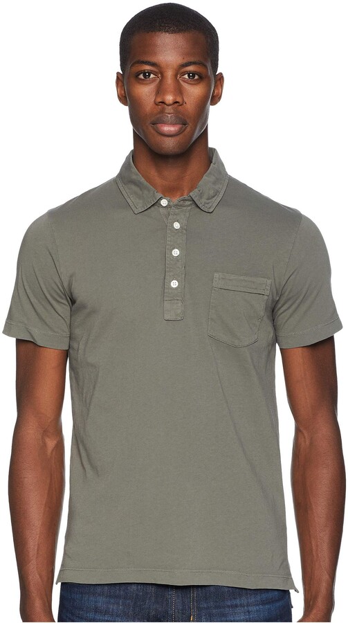 Billy Reid Gray Men's Polos | Shop the world's largest collection 