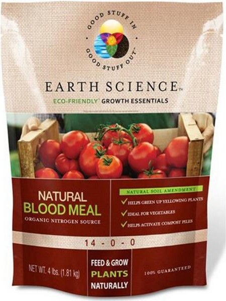 Earth Science Growth Essentials Natural Blood Meal - 4 lb