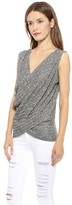 Thumbnail for your product : Autograph Addison Bruno Draped Back Tank