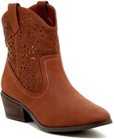 Thumbnail for your product : Restricted Saul Laser Cut Western Bootie