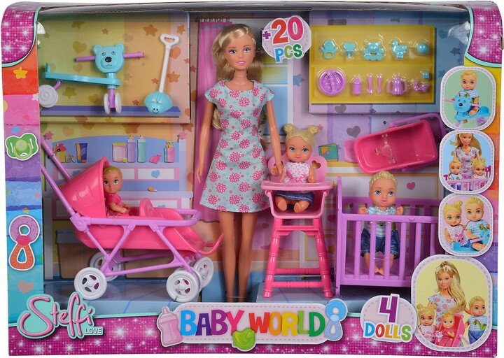 Steffi Love Baby World Set, Kids 3+