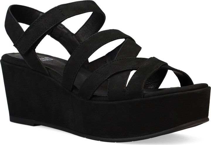 Mazy Slingback Platform Wedge Sandal