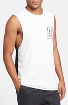 Thumbnail for your product : Zanerobe 'Cube' Graphic Muscle T-Shirt