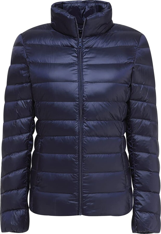 Peuignao Ladies Puffer Jacket Lightweight Down Jacket Women Packable