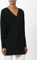 Thumbnail for your product : Norma Kamali V-neck jumper