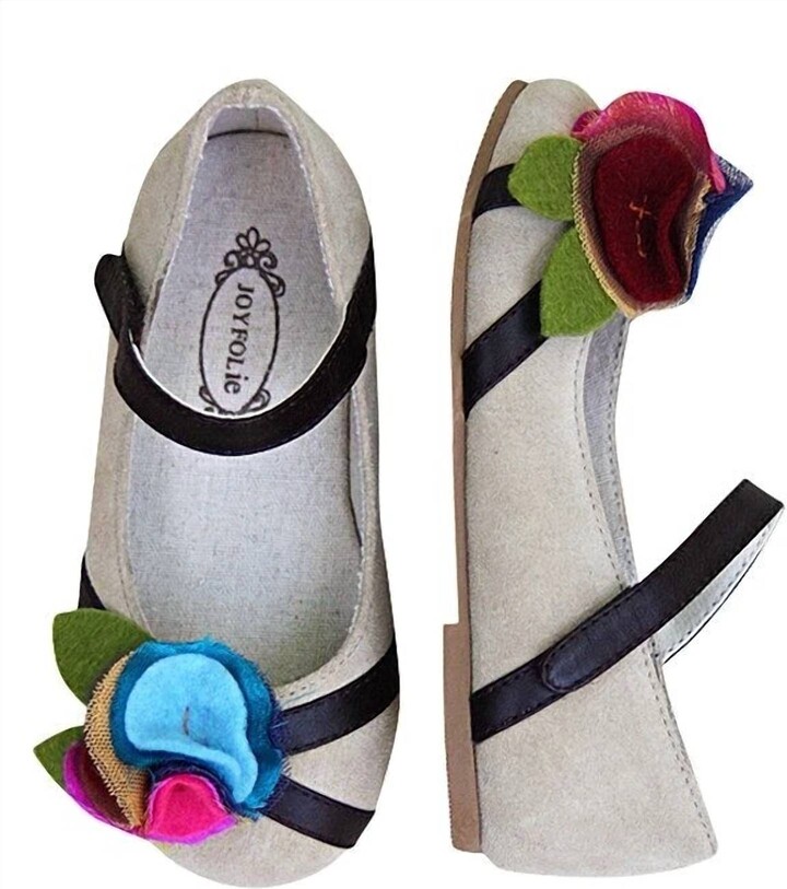 Joyfolie Girl's Saidi Shoes In Tan Multi