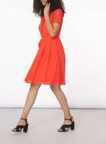 Thumbnail for your product : Red Lace Fit and Flare Shirt Dress