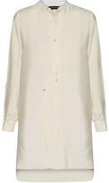 Isabel Marant Paolo Cotton-Trimmed Silk-Twill Shirt