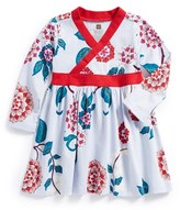 Thumbnail for your product : Tea Collection 'Gefühlvoll' Long Sleeve Wrap Dress (Baby Girls)