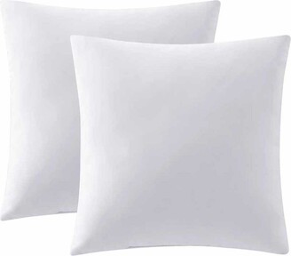 Unikome Throw Pillow Inserts Squared Pack of 2, 26 x 26 Decorate Euro Pillow Inserts Feathers and Down Pillow Stuffer for Bed, Couch, and Cushion