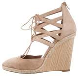 Thumbnail for your product : Aquazzura Suede Belgravia Wedges