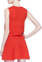 Thumbnail for your product : Theory Rortie Textured Flared Skirt