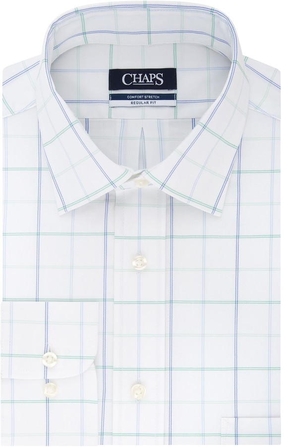 chaps comfort stretch dress shirt