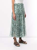 Thumbnail for your product : Lee Mathews floral pleated skirt