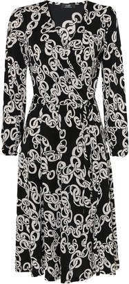 wallis chain print dress