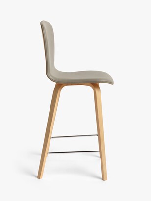 John Lewis & Partners Kasper Leather Bar Chair