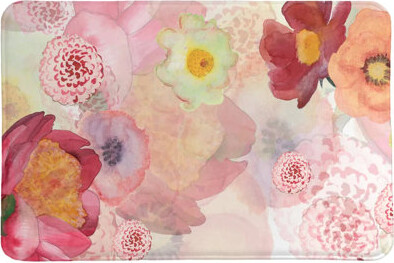 Winston Porter Narges Floral Hope Memory Foam Rug