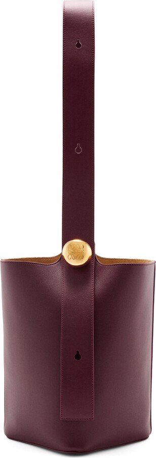Loewe Medium Leather Pebble Bucket Bag