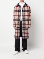 Thumbnail for your product : Isabel Marant Checked Single-Breasted Coat
