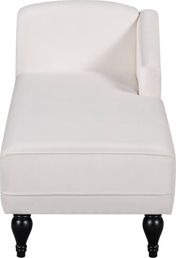 Mid Century Vintage Velvet Chaise Lounge Chair/Sleeper Sofa ShopStyle