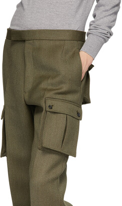 Thom Browne Green Norfolk Cargo Pants