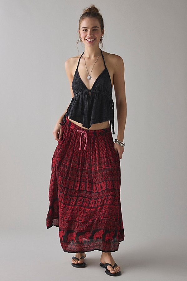 Gauze Maxi Skirt ShopStyle