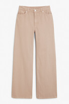 Thumbnail for your product : Monki Yoko taupe jeans