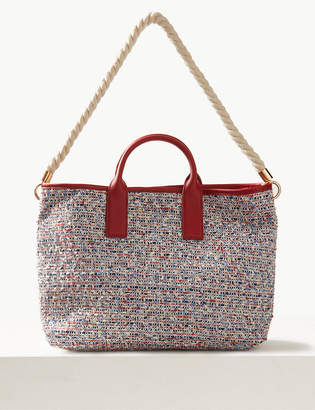 Marks and Spencer Tweed Tote Bag