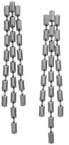 Thumbnail for your product : Bar III Hematite-Tone Baguette Stone Linear Earrings