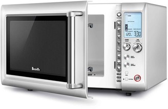 Breville The Quick Touch Compact Microwave 25L/900W Silver