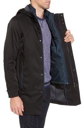 Ted Baker Longline Raincoat with Zip Out Vest