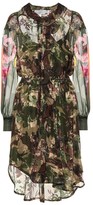 Thumbnail for your product : Preen by Thornton Bregazzi Octavia silk-blend camouflage dress