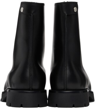 靴 jil sander studded leather half boots jil sander studded leather half boots
