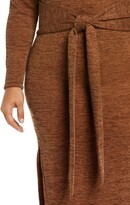 Thumbnail for your product : KIN by Kristine Tie Front Sweater Dress