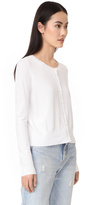 Thumbnail for your product : 525 America Scalloped Edge Boyfriend Cardigan