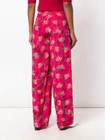 Thumbnail for your product : Valentino floral print palazzo pants