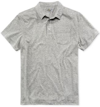 Club Room Men's Jersey Knit Heathered Polo, Created for Macy's