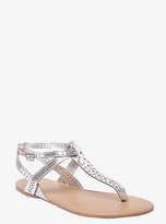 Thumbnail for your product : Torrid Cutout T-Strap Sandals (Wide Width)